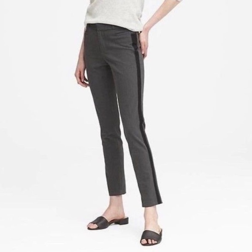 Banana Republic Tuxedo Stripe Sloan Pant